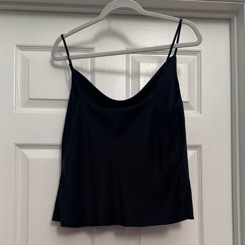 Babaton Black Satin Cowl Neck Blouse - Picture 4 of 5